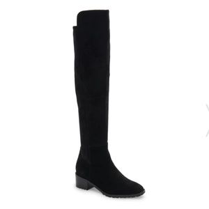 NWOT Blondo Sierra Waterproof Over the Knee Black Suede Boot